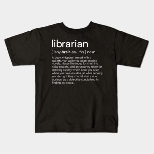 Librarian definition Kids T-Shirt